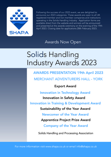 Solids handling Industry Awards 