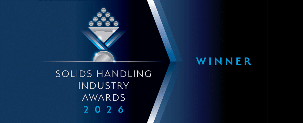 Solids Handling Industry Awards 2026 - winner