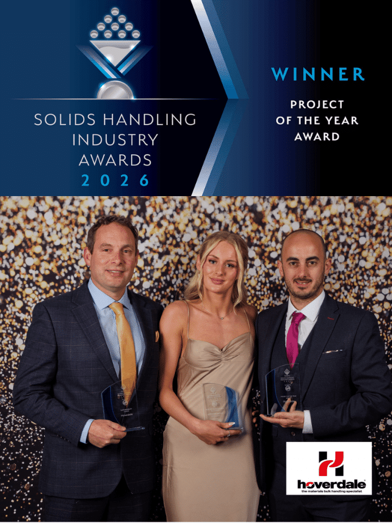 Photo of winners of project of the year award