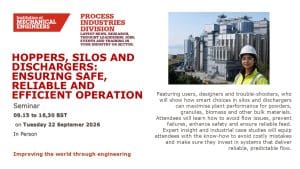 IMechE offer discounted rate to SHAPA members for latest seminar